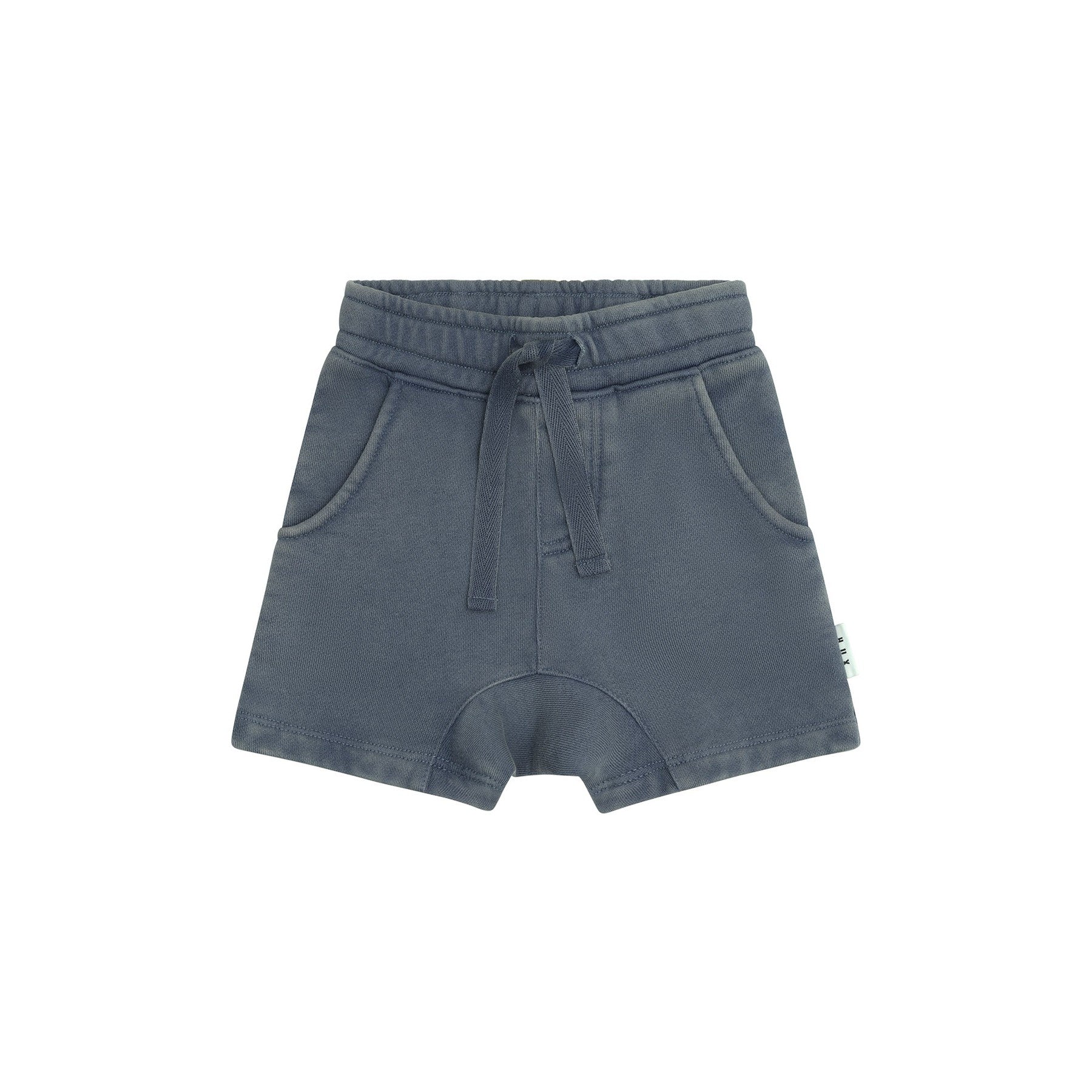 Huxbaby Slouch Short - Washed Navy