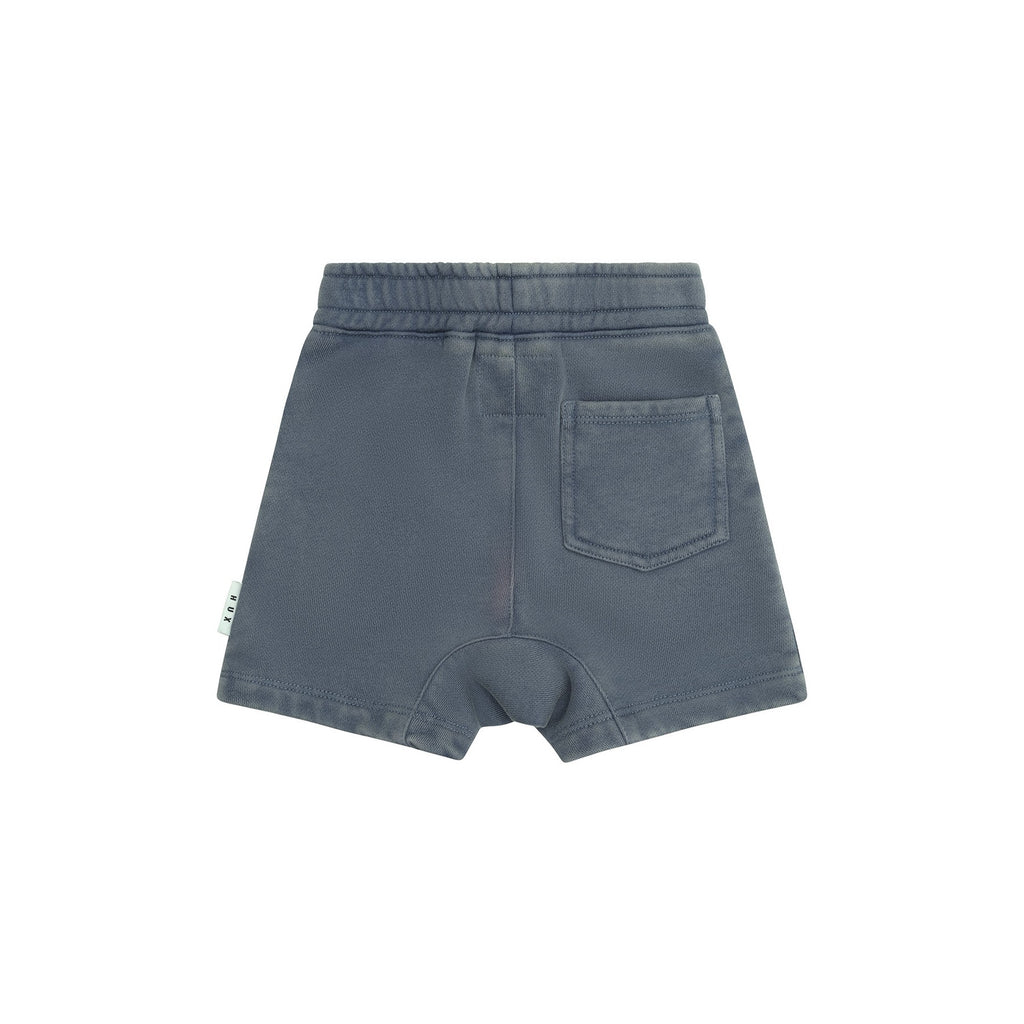Slouch Short - Washed Navy