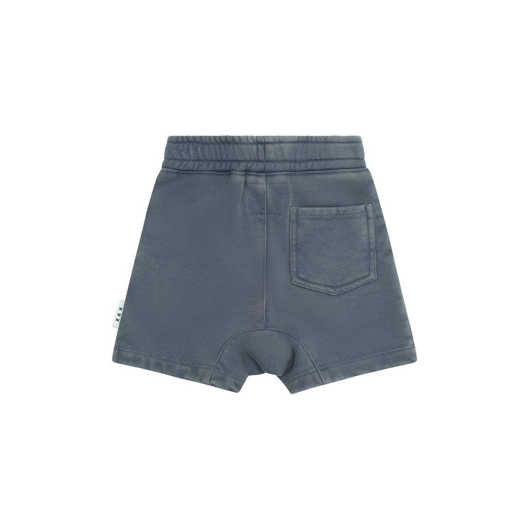Huxbaby Slouch Short - Washed Navy