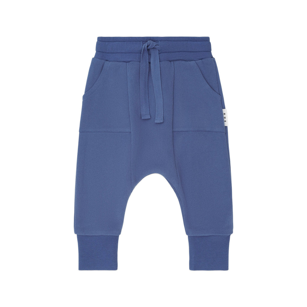 Blue Drop Crotch Trackpant