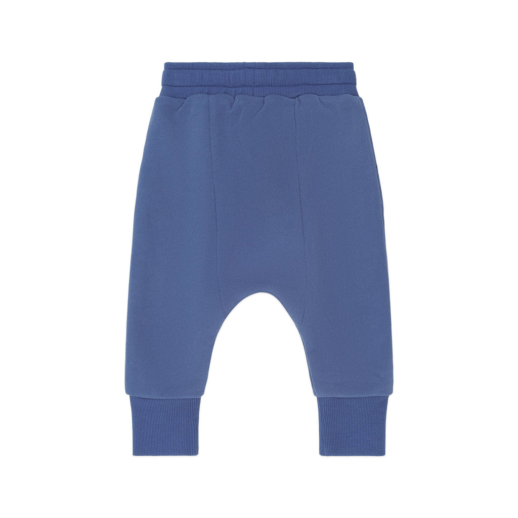 Blue Drop Crotch Trackpant