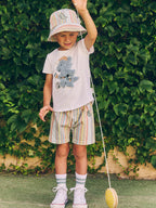 Vintage Stripe Short - Multi