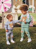 Huxbaby Stone Blue Furry Huxbear Track Pant