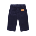 Cord Wide Leg Pant - Navy