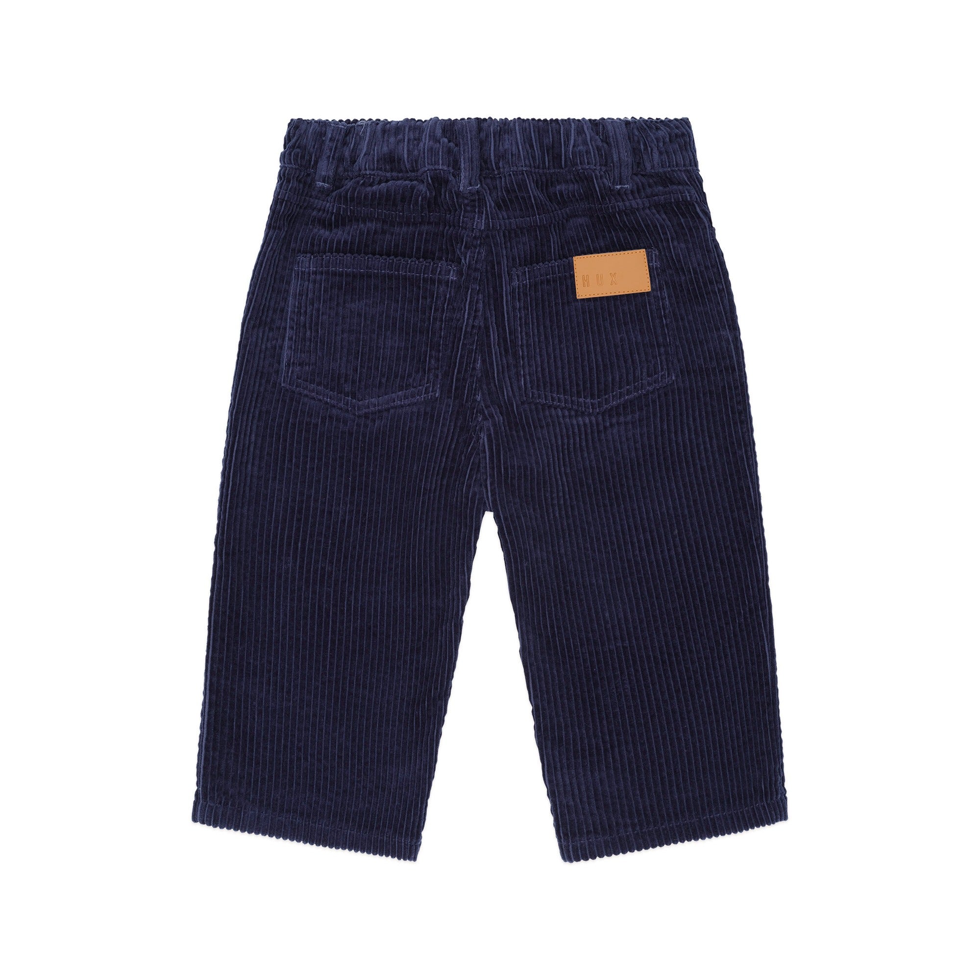 Cord Wide Leg Pant - Navy