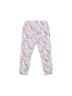 Rainbow Unicorn Legging - Ice Water