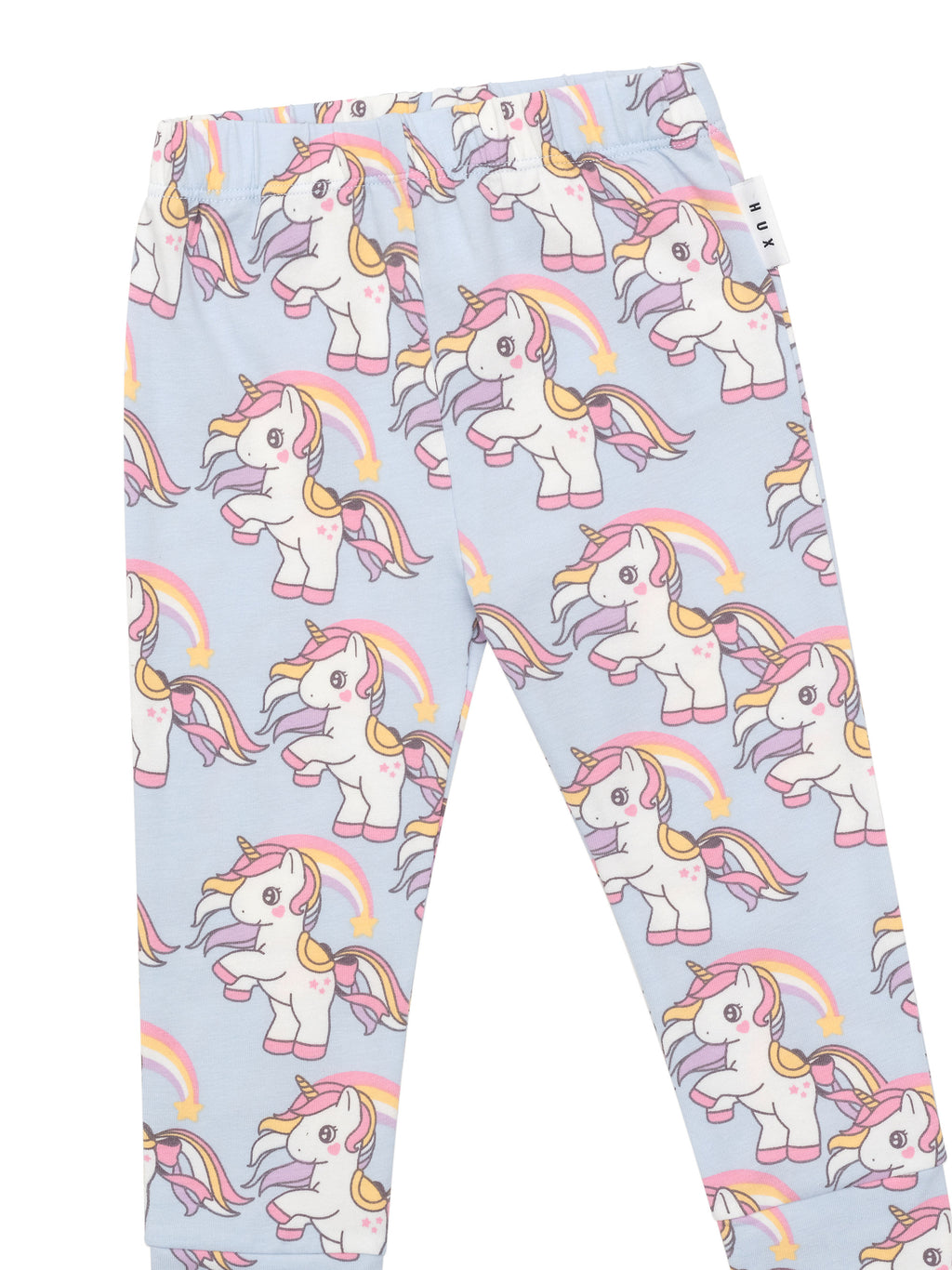 Rainbow Unicorn Legging - Ice Water