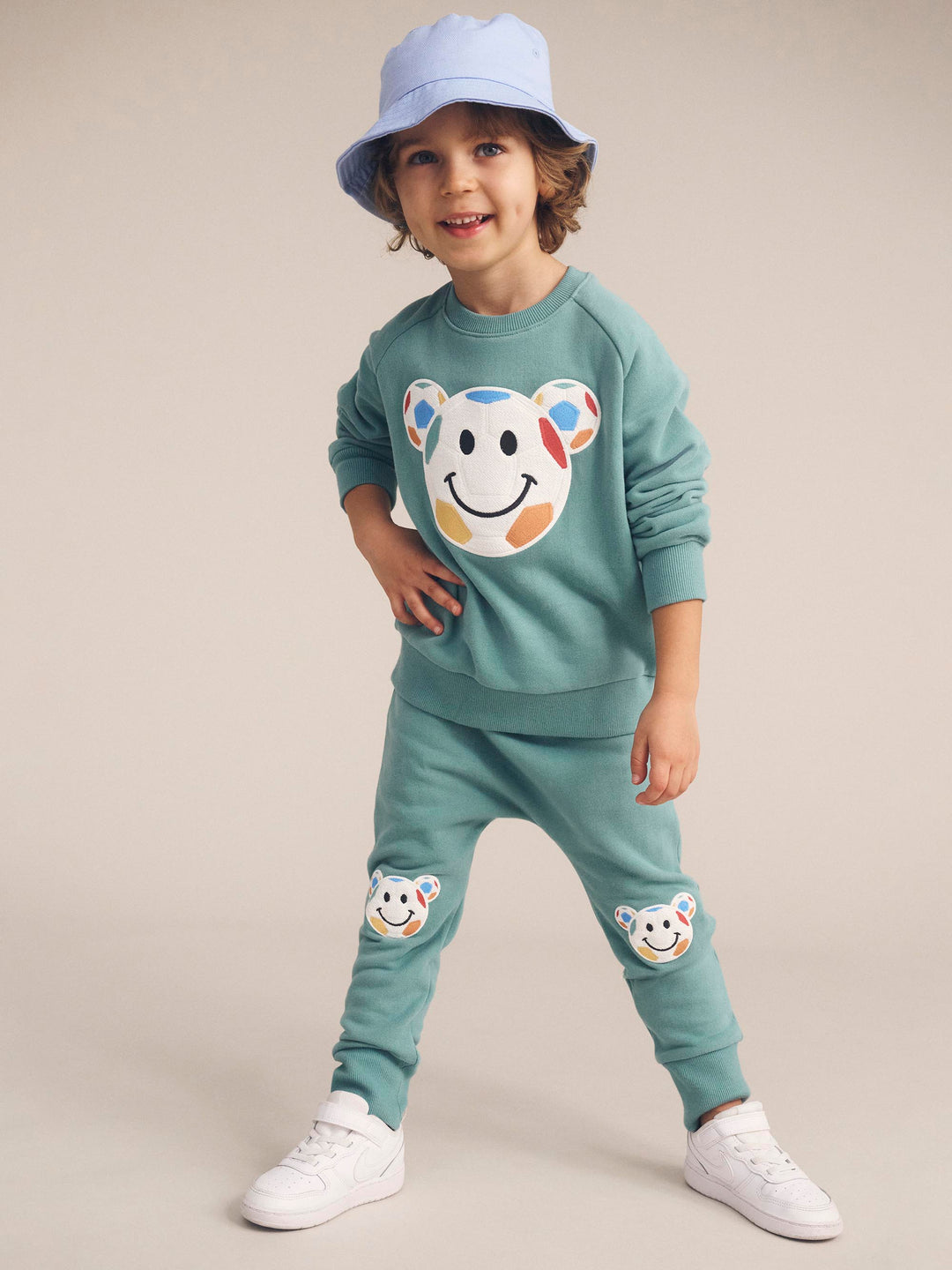 Huxbaby Smiley Soccer Drop Crotch Pant