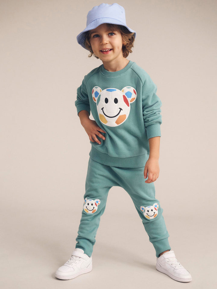 Huxbaby Smiley Soccer Drop Crotch Pant