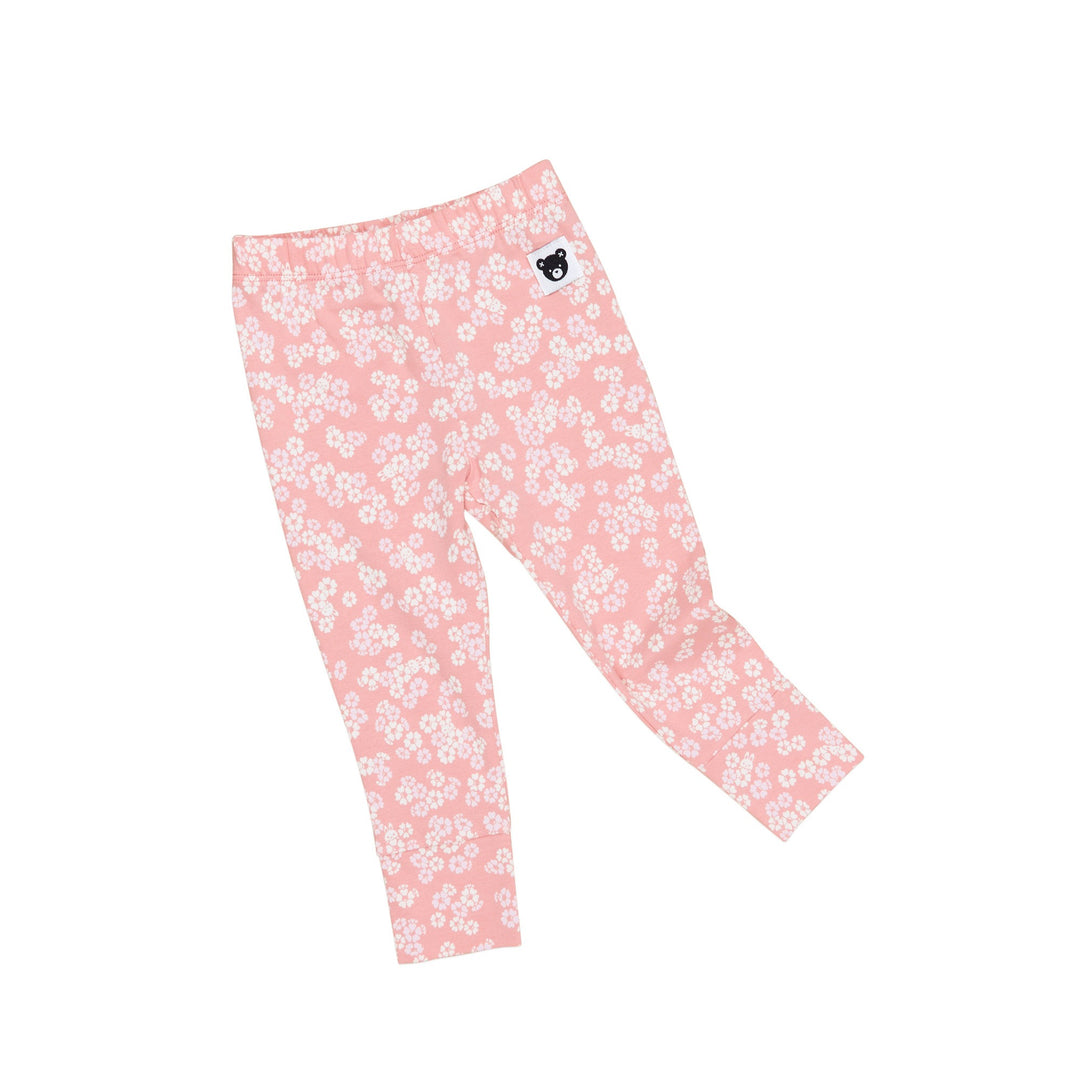Huxbaby Peek A Boo Bunny Legging - Dusty Rose