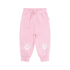Daisy Furry Bear Trackies - Lilac Mist