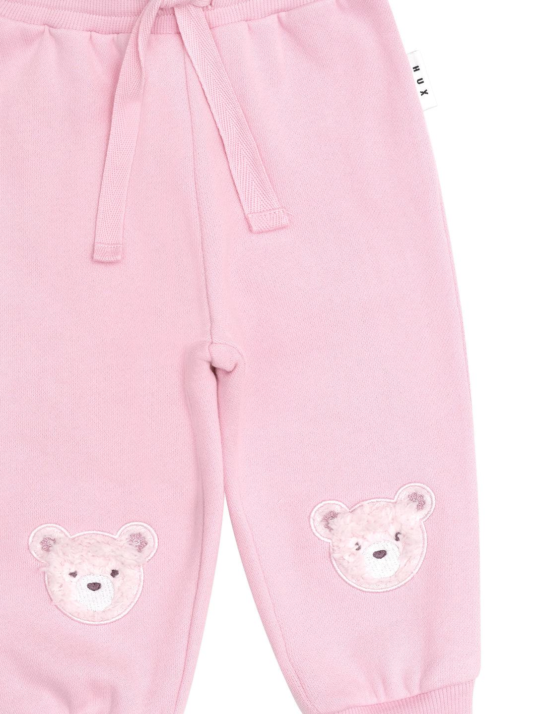 Huxbaby Daisy Furry Bear Trackies - Lilac Mist
