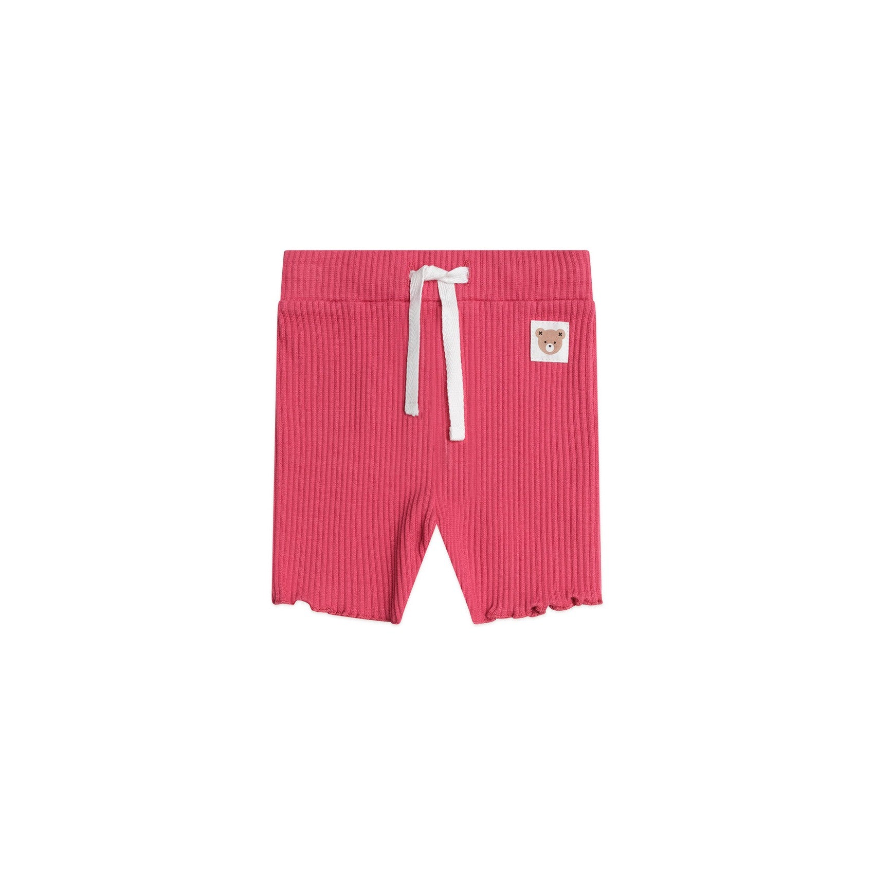 Huxbaby Cherry Rib Bike Shortie