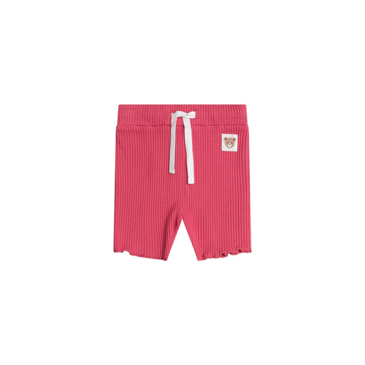 Huxbaby Cherry Rib Bike Shortie