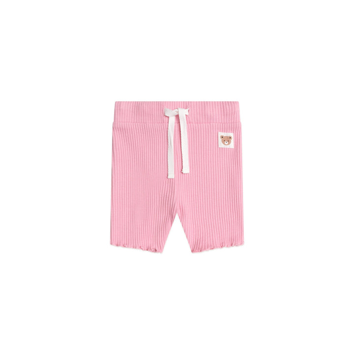 Huxbaby Pink Rib Bike Shortie
