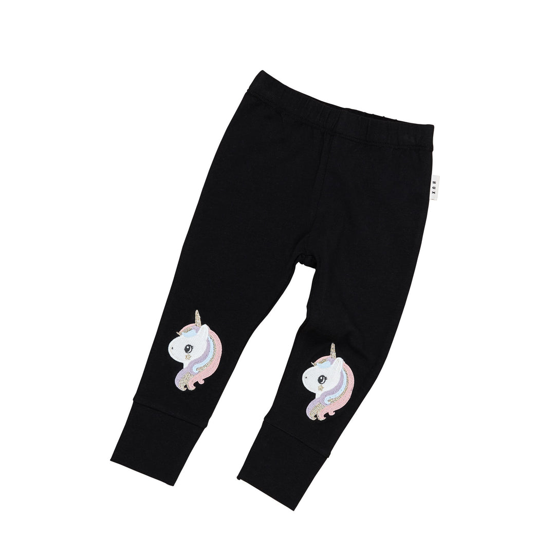 Huxbaby Mystic Unicorn Legging - Black