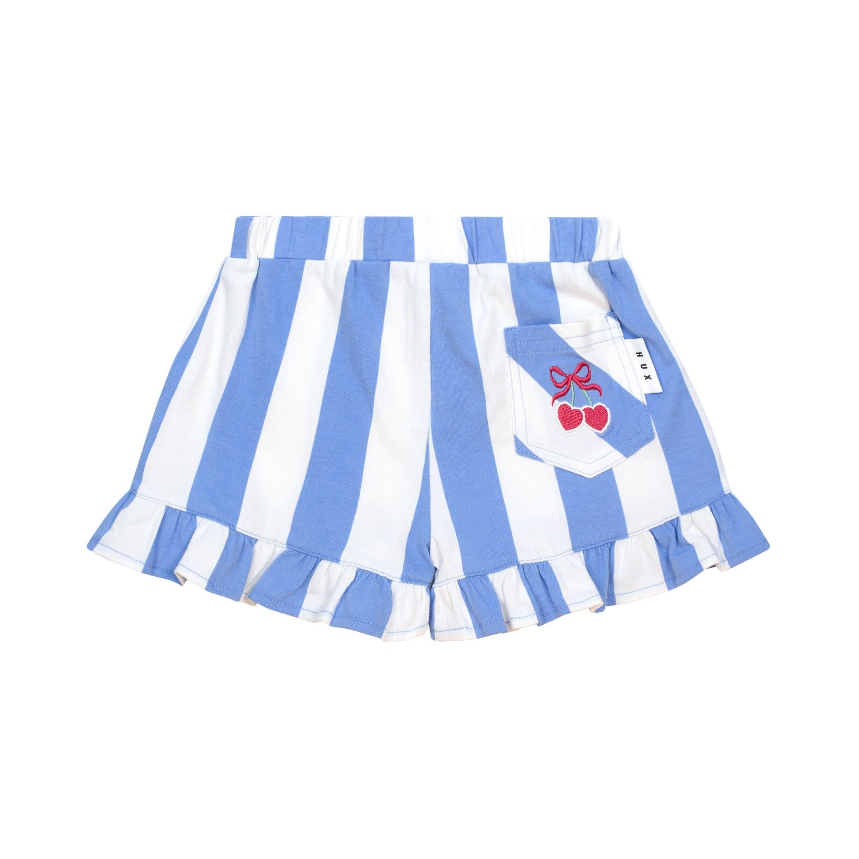 Seaside Cherry Stripe Frill Skort