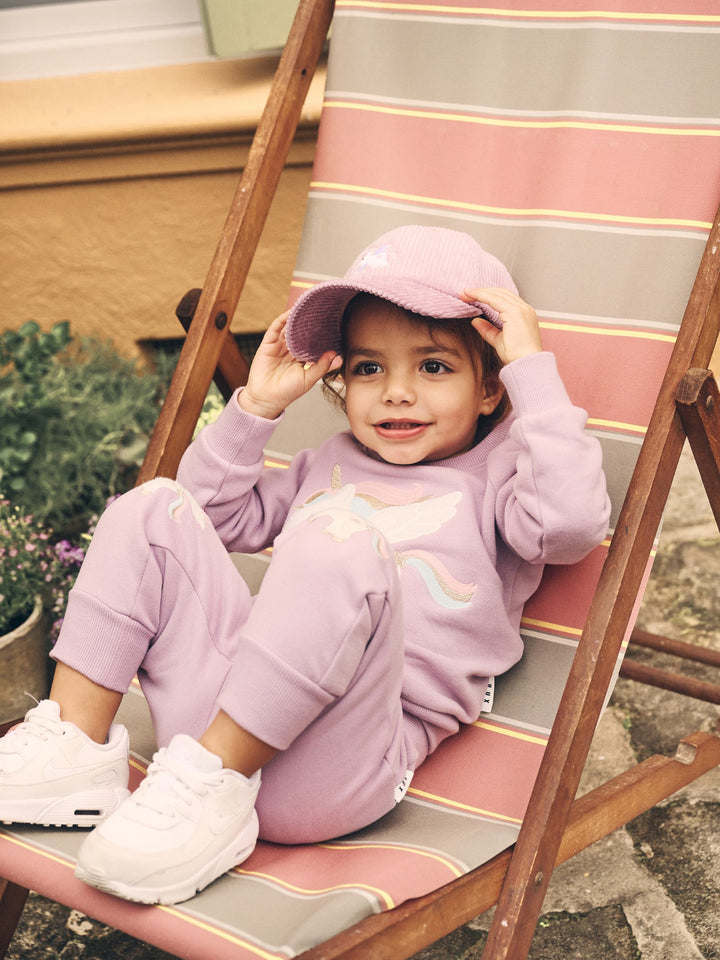 Huxbaby Magical Unicorn Retro Track Pant - Orchid