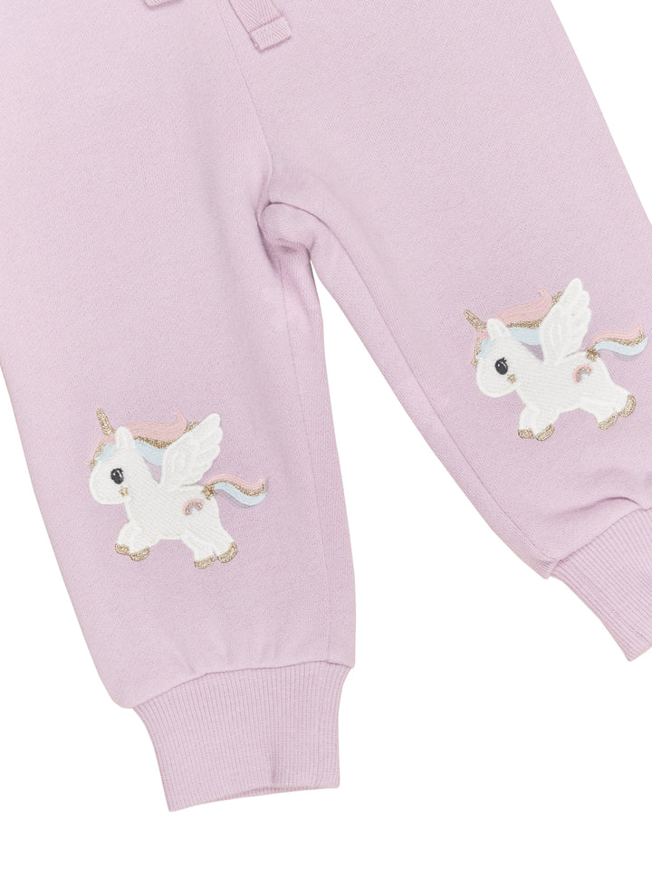 Huxbaby Magical Unicorn Retro Track Pant - Orchid