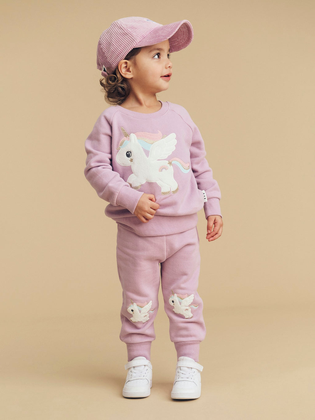 Magical Unicorn Retro Track Pant - Orchid