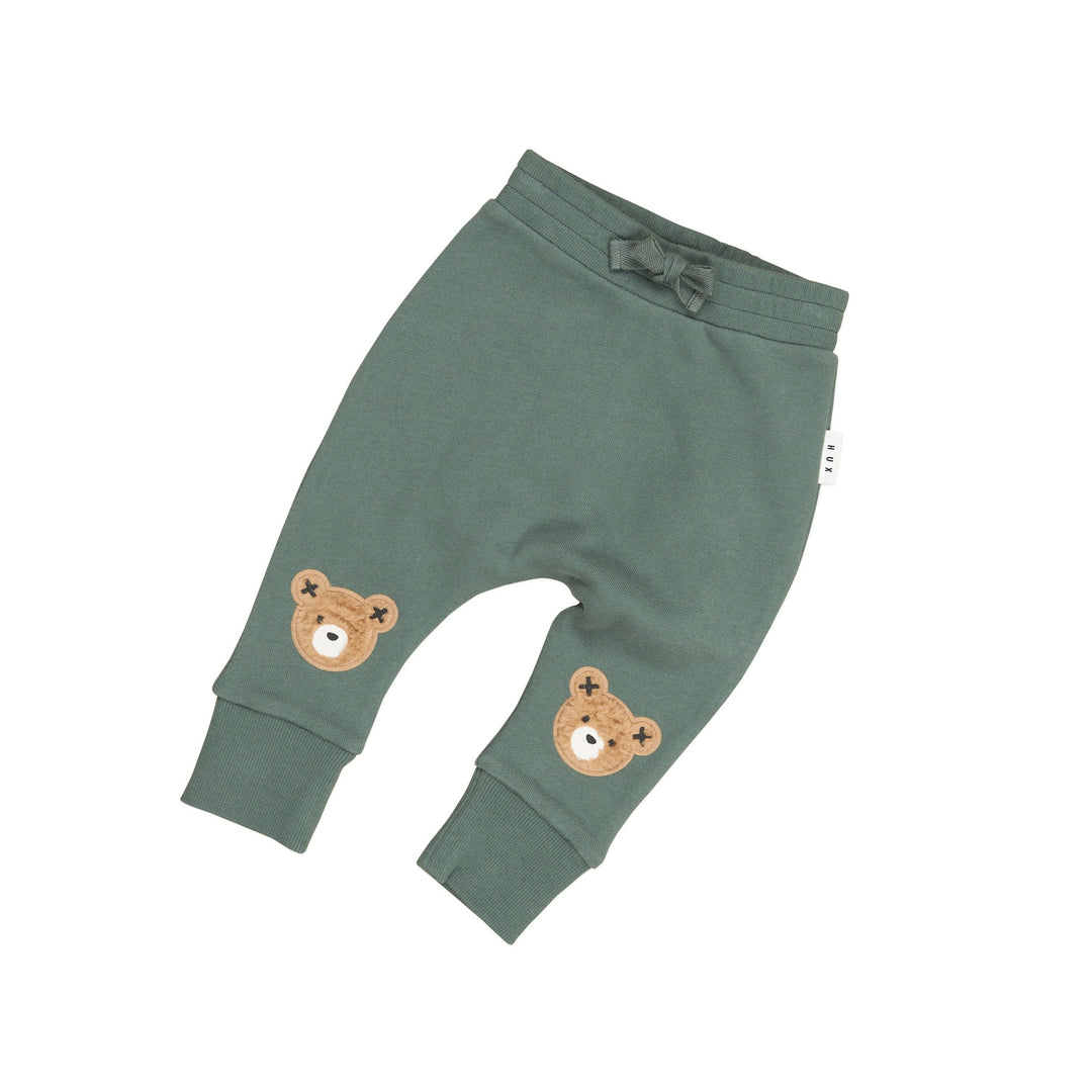 Huxbaby Furry Huxbear Drop Crotch Pant  -Light Spruce