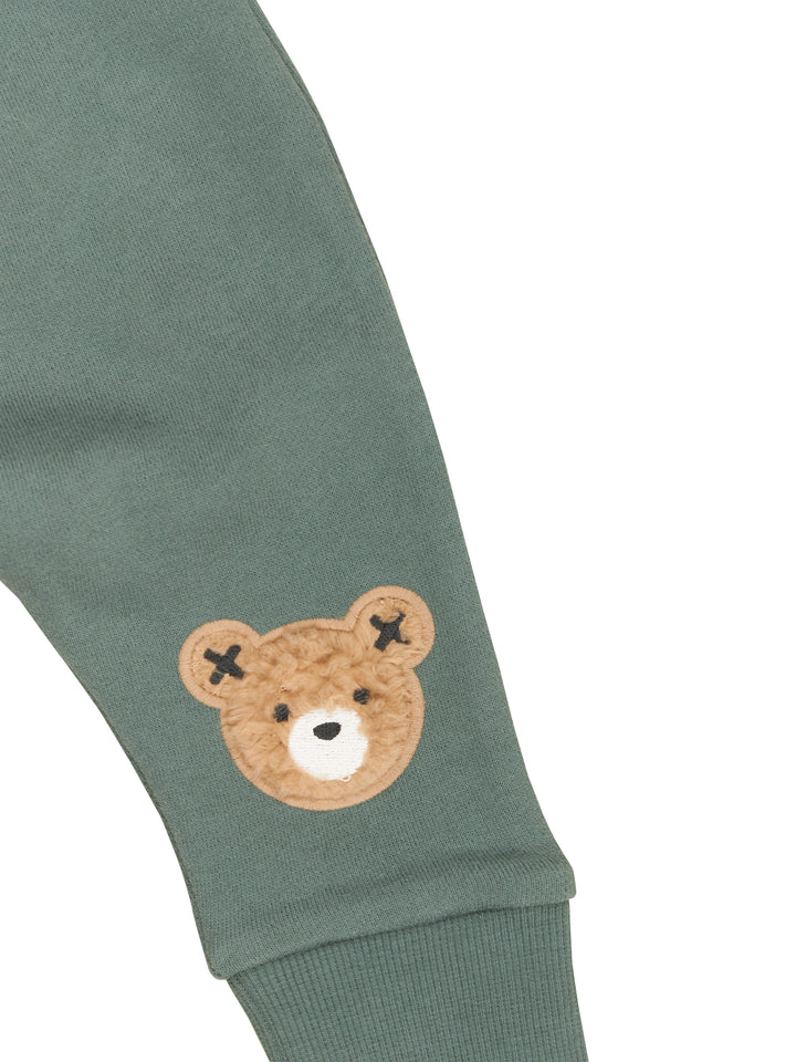 Huxbaby Furry Huxbear Drop Crotch Pant  -Light Spruce