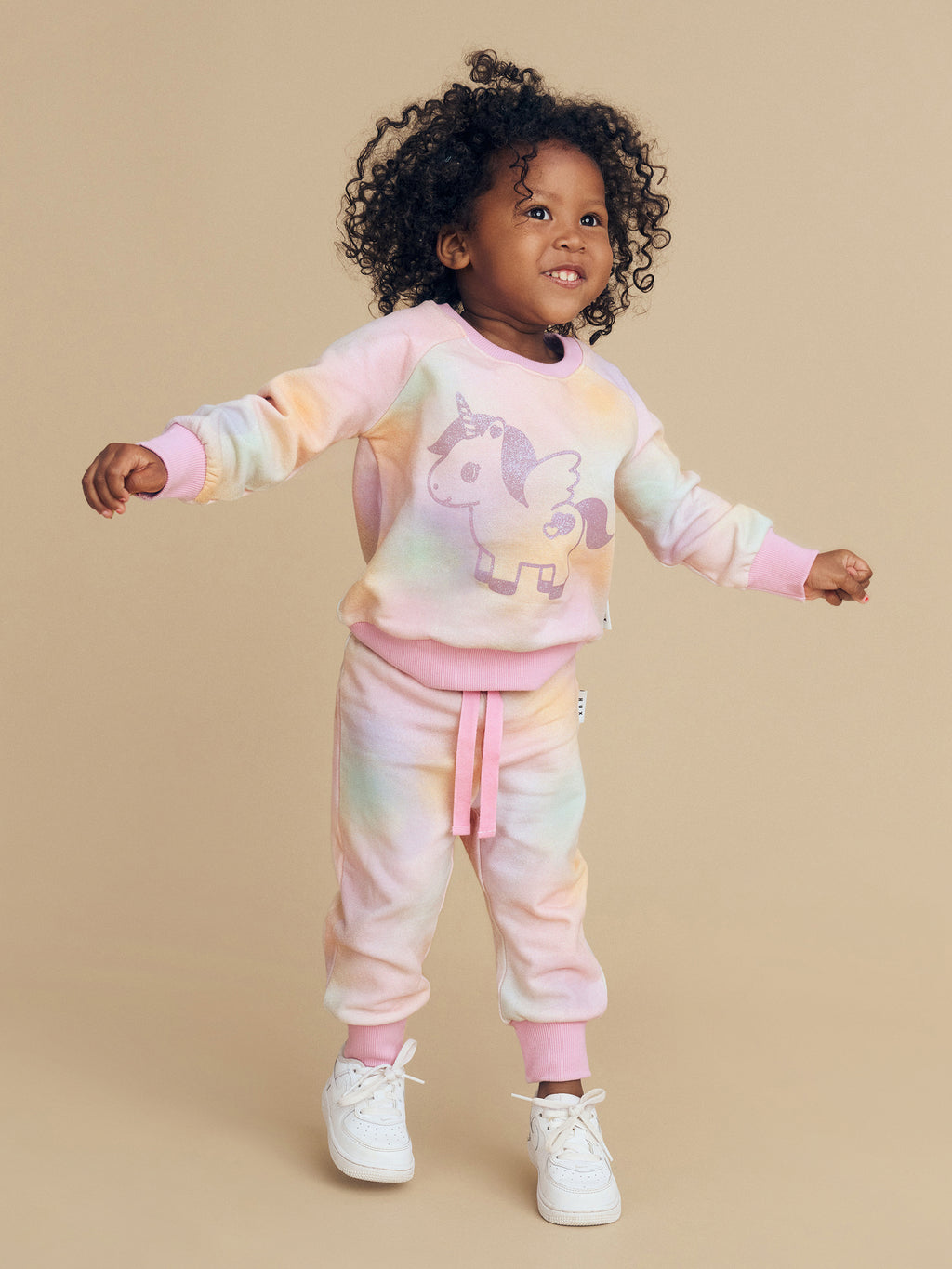 Huxbaby Rainbow Swirl Retro Track Pant