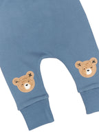 Furry Huxbear Drop Crotch Pant - Night