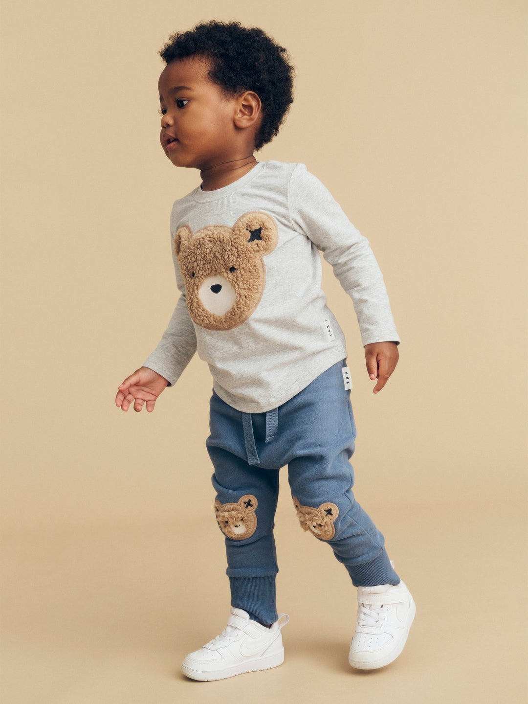 Huxbaby Furry Huxbear Drop Crotch Pant - Night