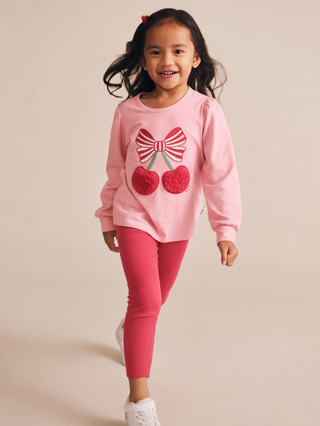Huxbaby Cherry Rib Leggings