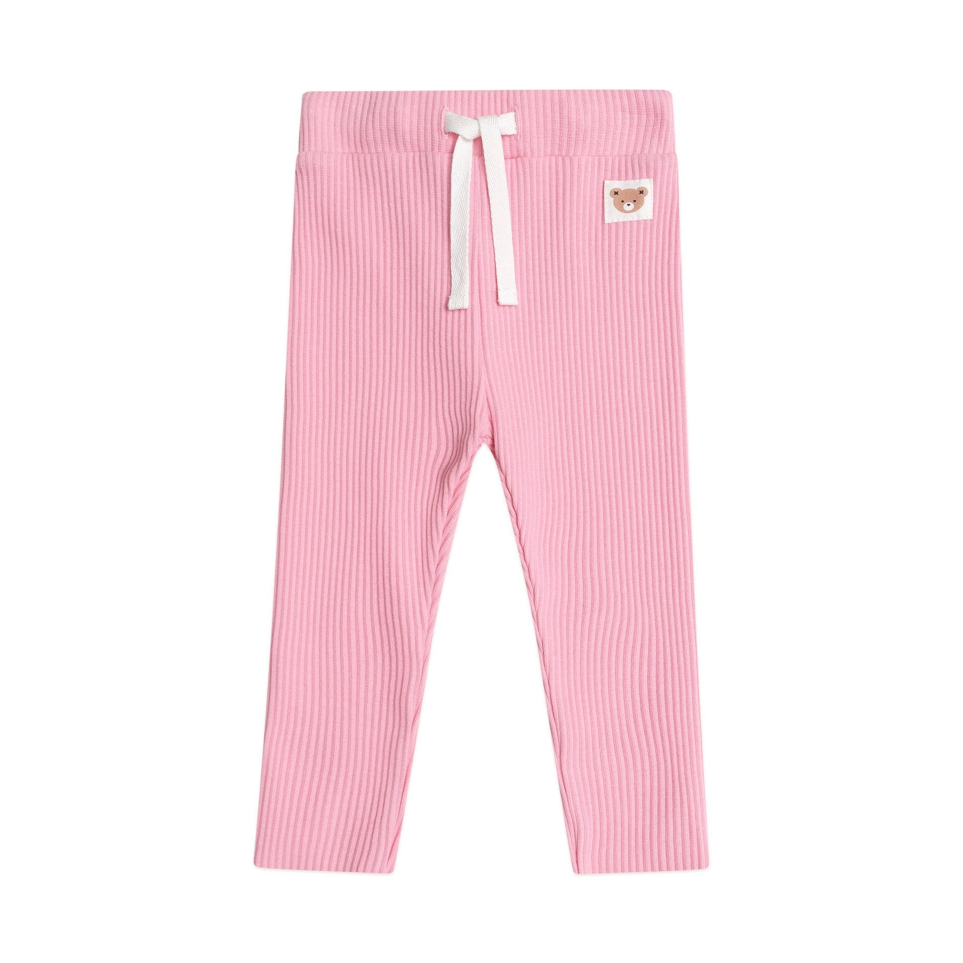 Huxbaby Pink Rib Leggings