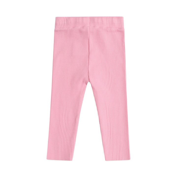 Huxbaby Pink Rib Leggings