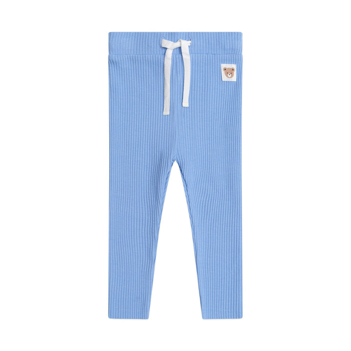 Huxbaby Blue Rib Leggings