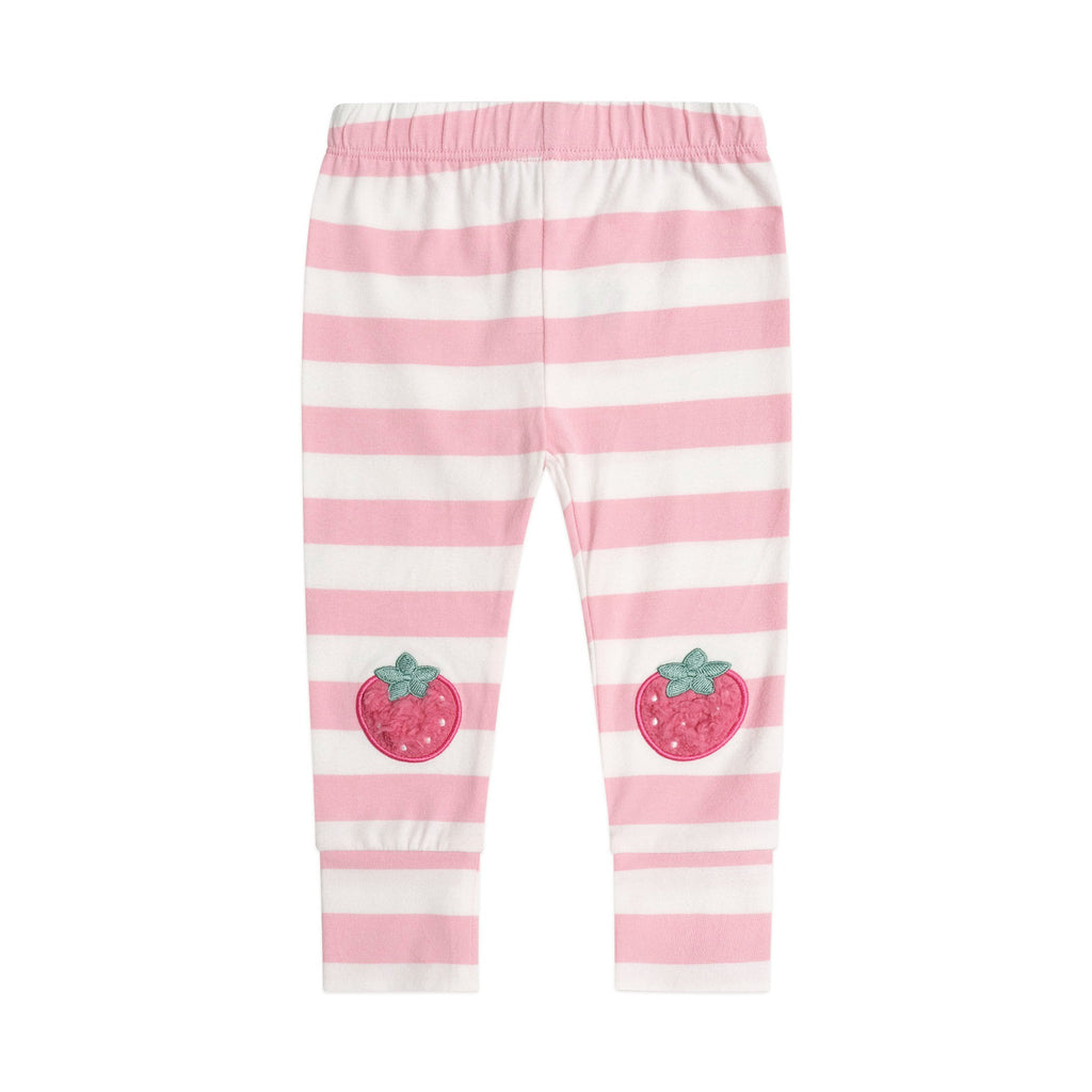 Strawberry Stripe Leggings