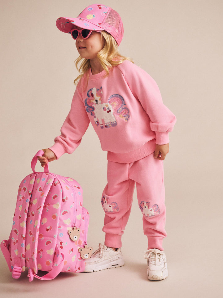 Huxbaby Tutti Frutti Unicorn Track Pants