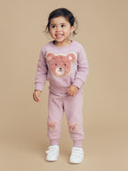 Huxbaby Rainbow Fur Bear Retro Track Pant