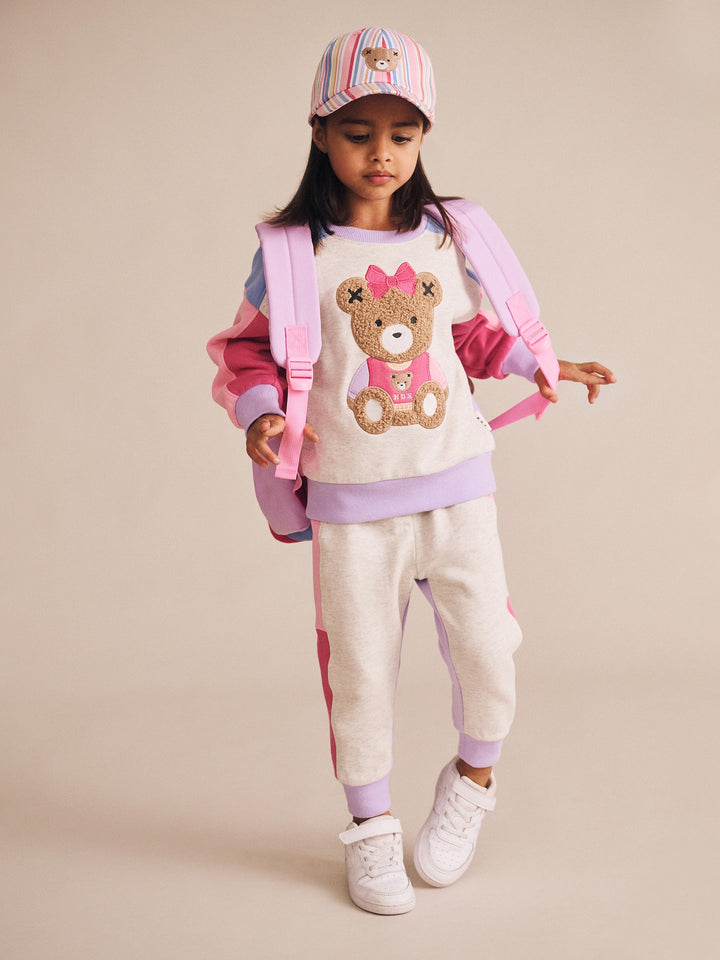 Huxbaby Varsity Track Pants Pastel