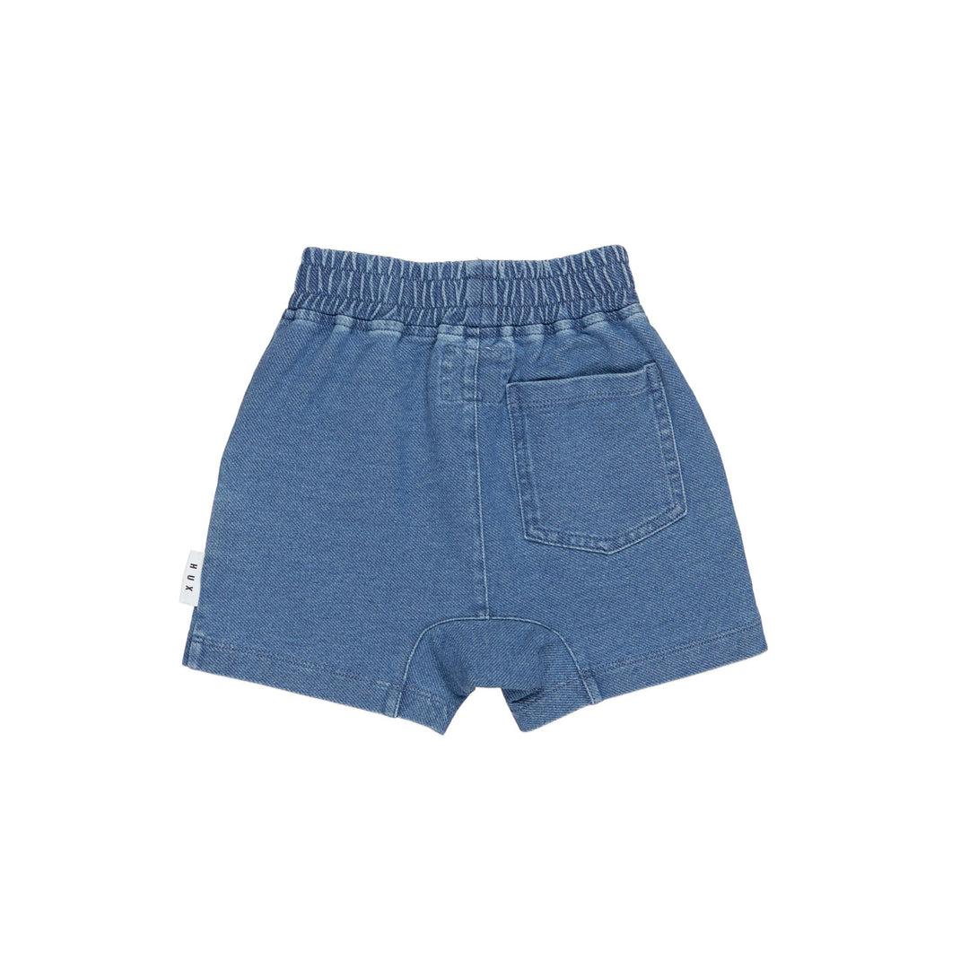 Huxbaby Huxbear Knit Denim Slouch Short