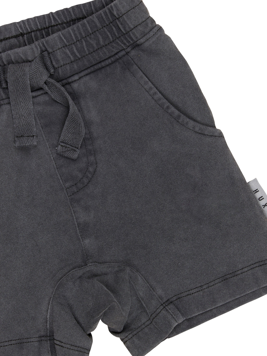Slouch Short - Washed Black