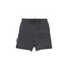 Slouch Short - Washed Black