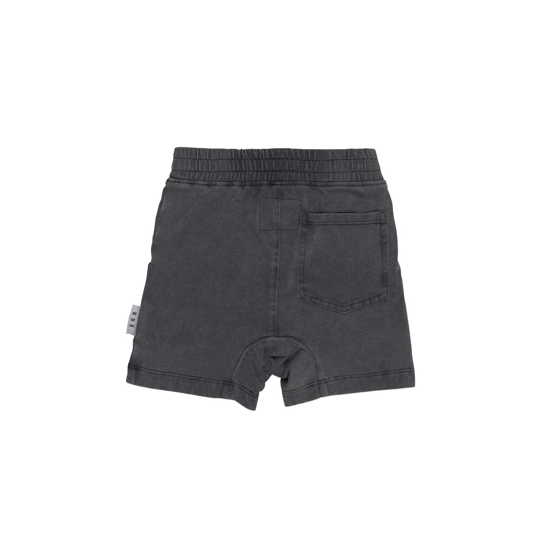 Slouch Short - Washed Black