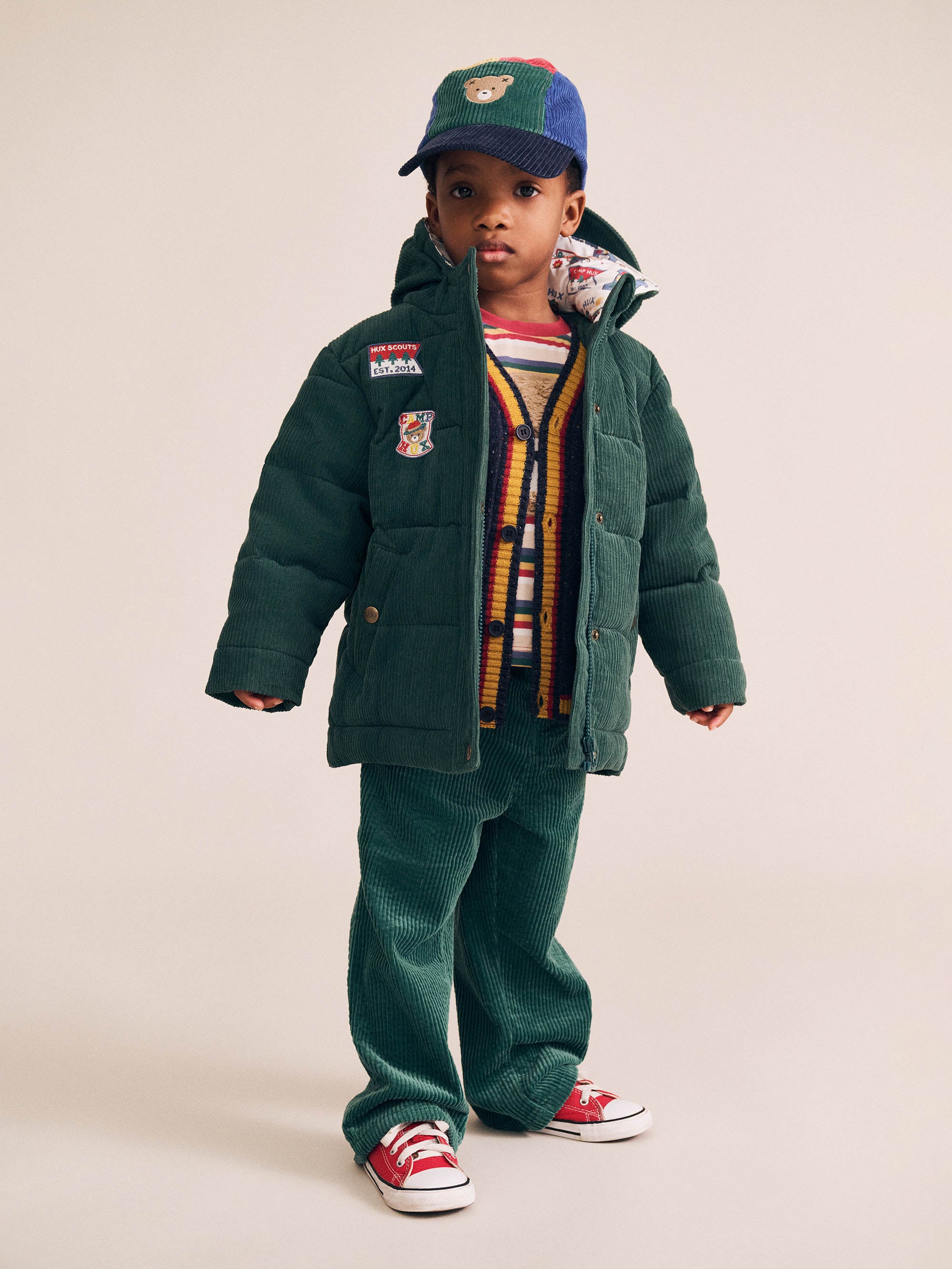 Cord Wide Leg Forest Pant