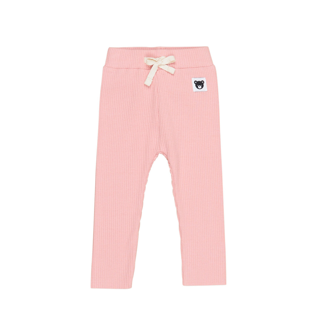 Huxbaby Rib Legging - Dusty Rose