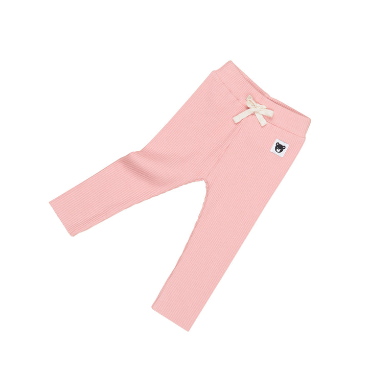 Huxbaby Rib Legging - Dusty Rose