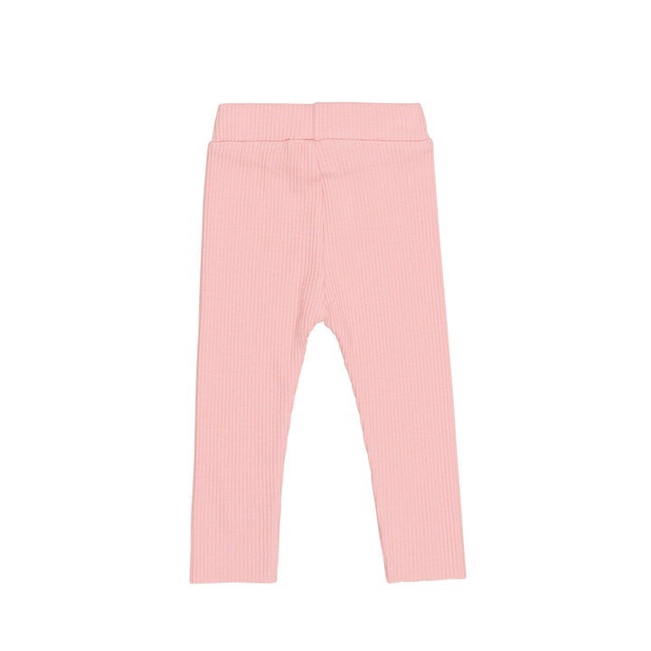 Huxbaby Rib Legging - Dusty Rose