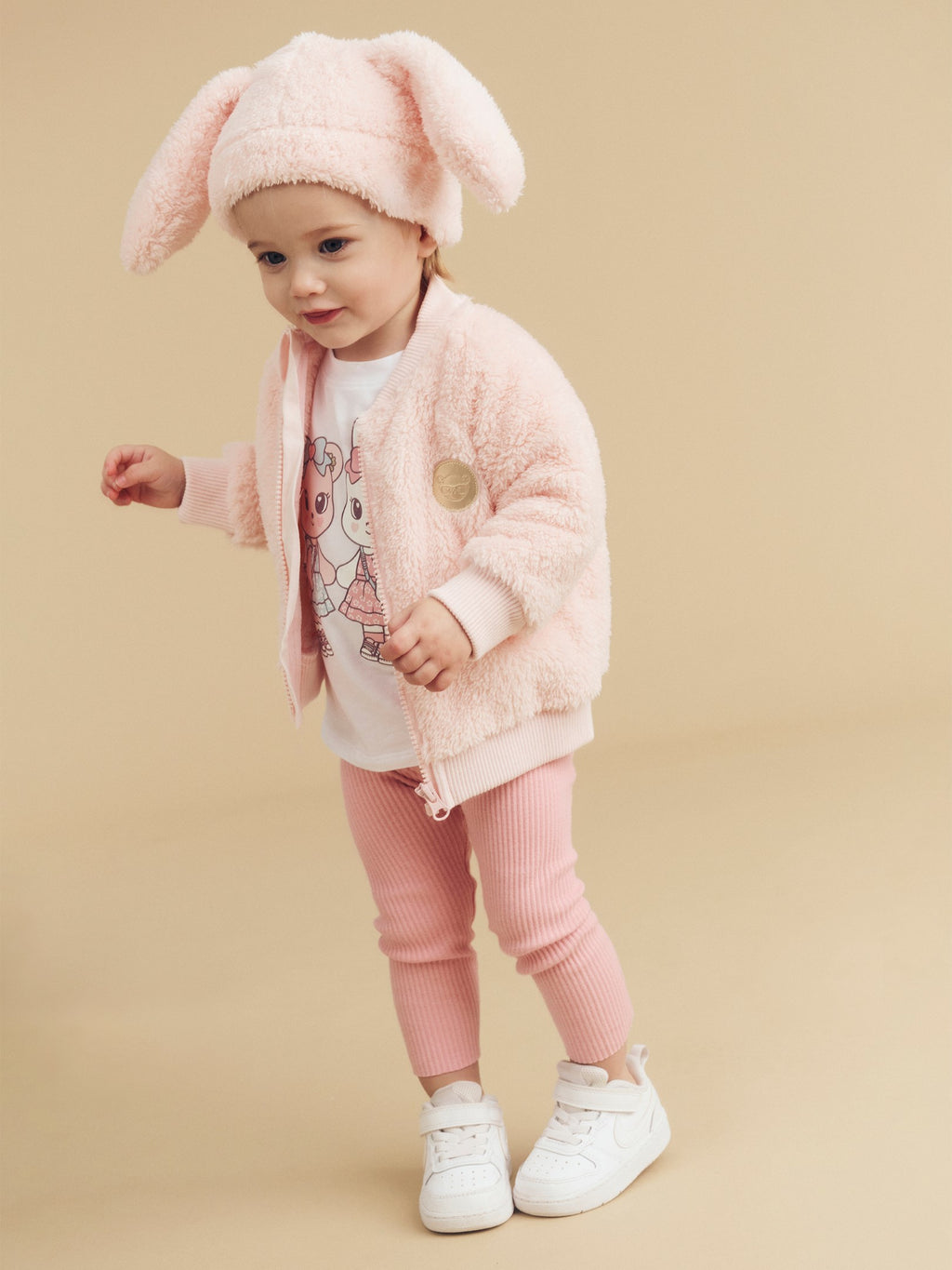 Rib Legging - Dusty Rose