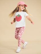 Berry Bear Legging - Candy