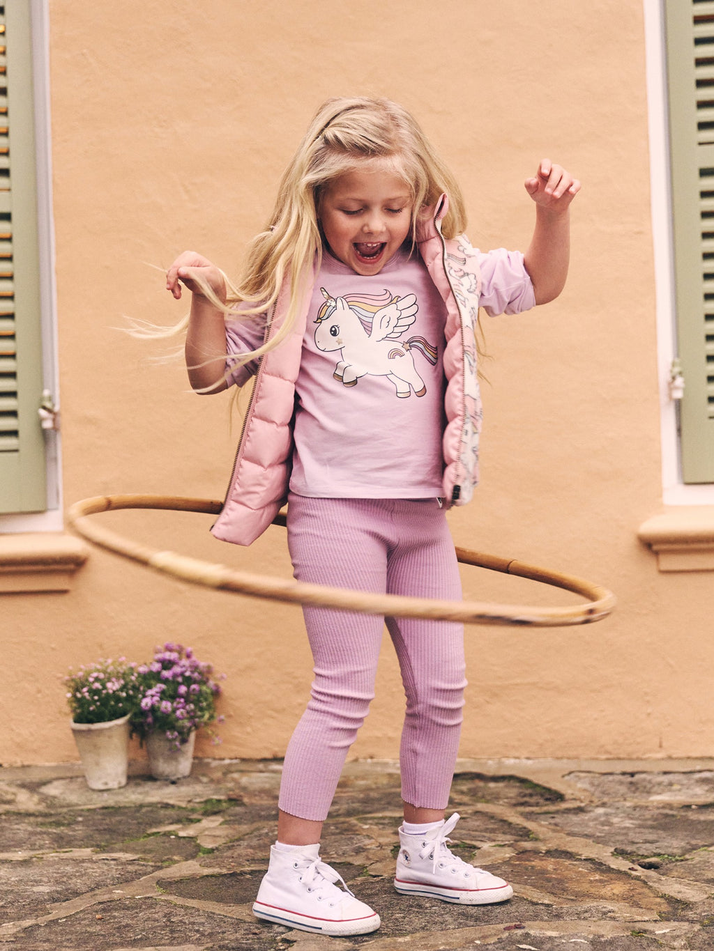 Rib Legging - Orchid