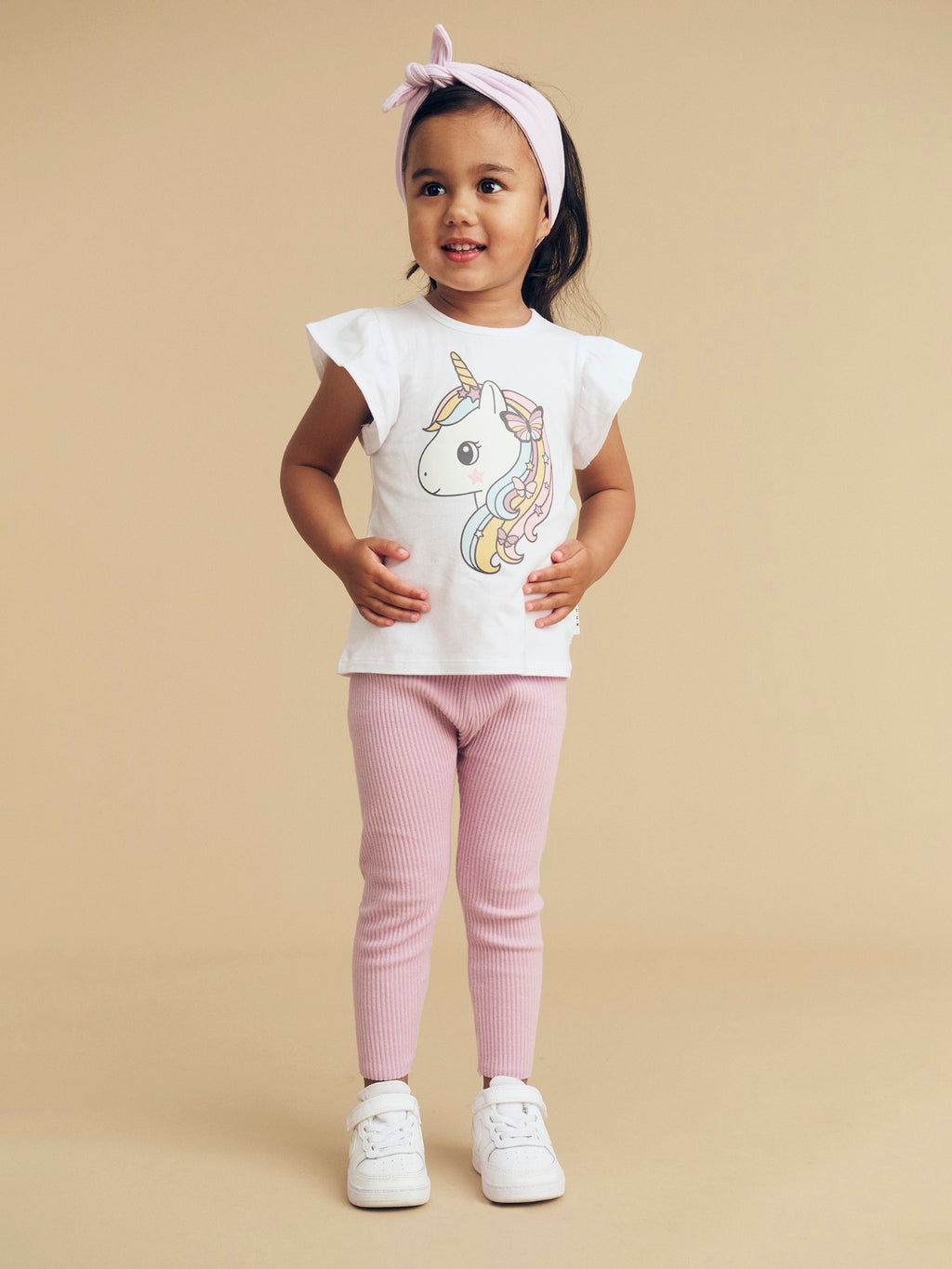 Rib Legging - Orchid