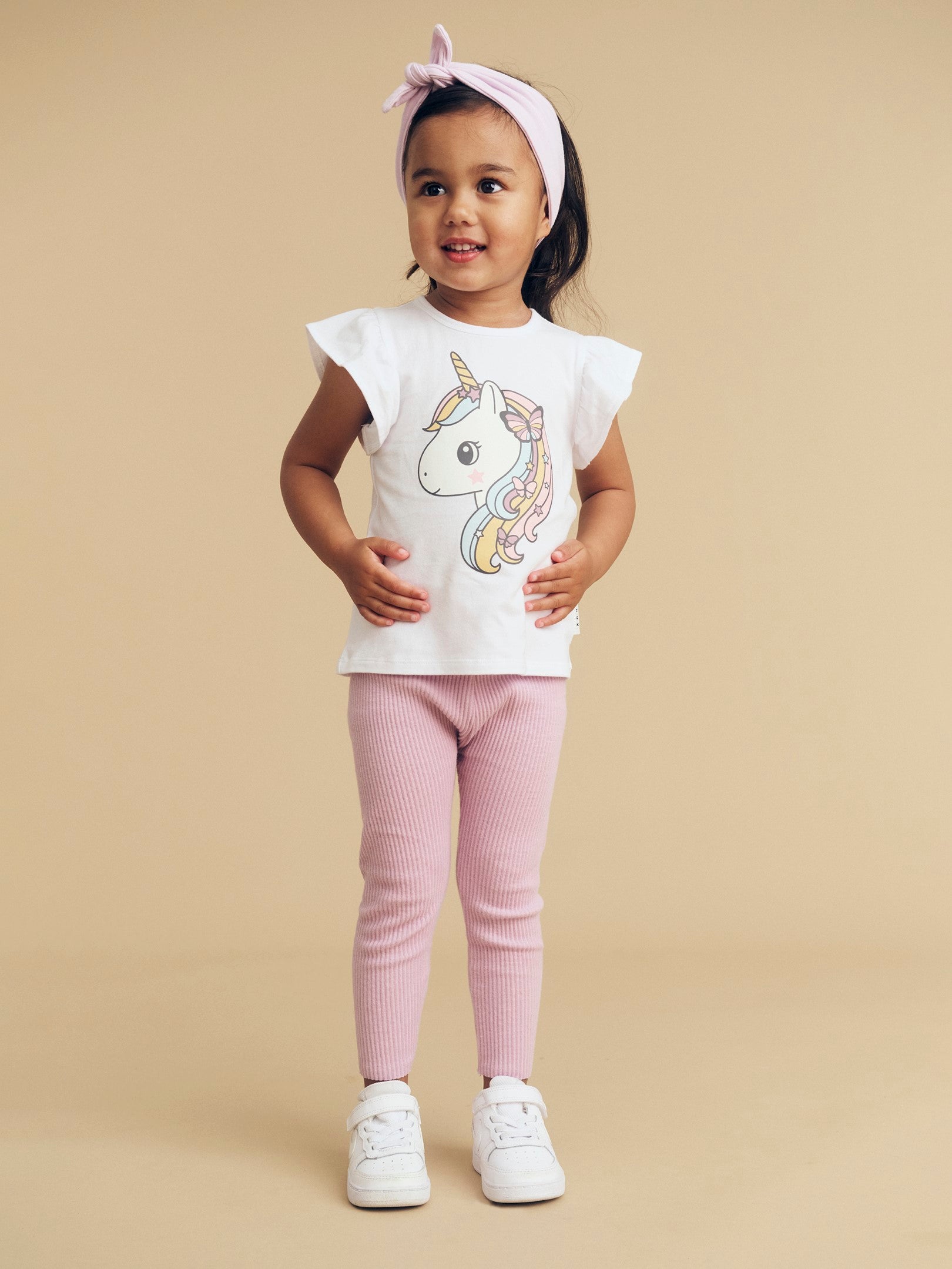 Rib Legging - Orchid